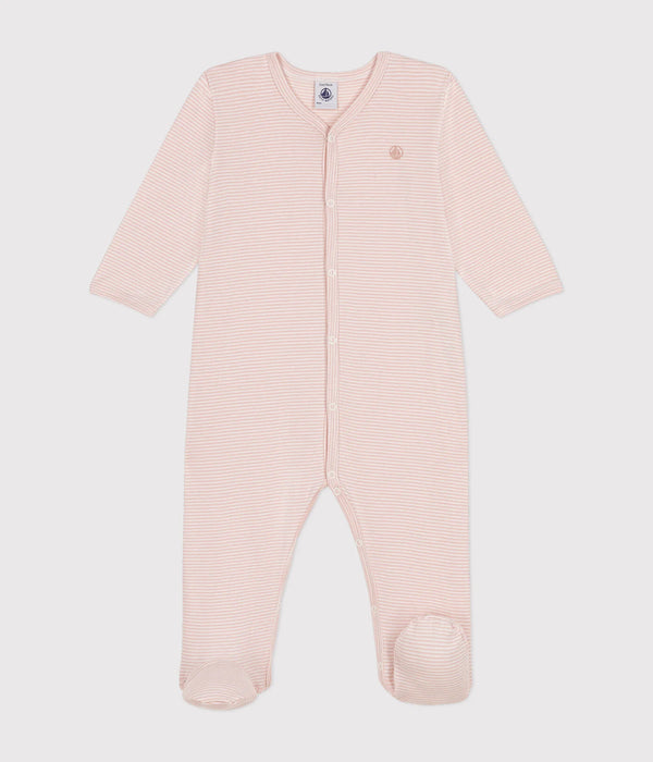 Petit Bateau Baby Pyjama Saline/Marshmallow