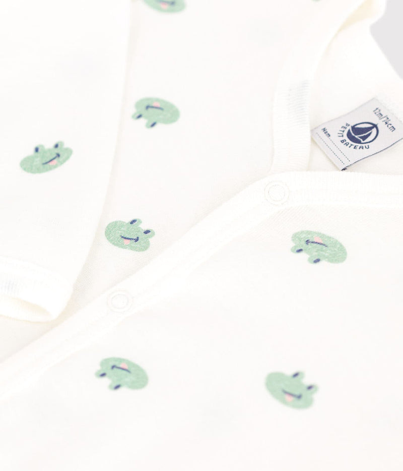 Petit Bateau Katoenen Babypyjama met Kikkerprint