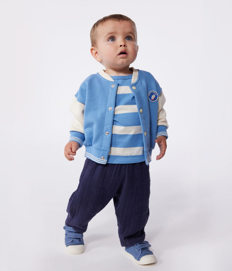 Petit Bateau Katoenen Baseballjasje