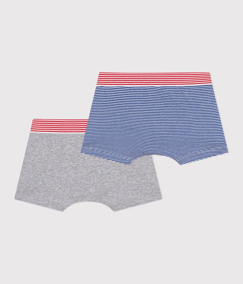 Petit Bateau Set Van 2 Katoenen Boxershorts