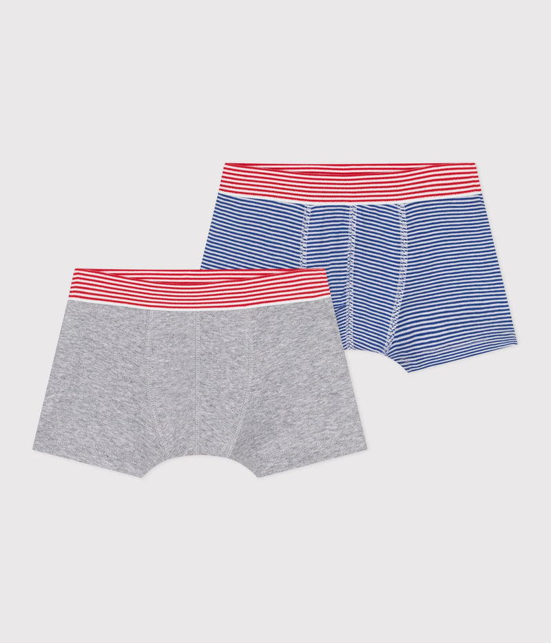 Petit Bateau Set Van 2 Katoenen Boxershorts