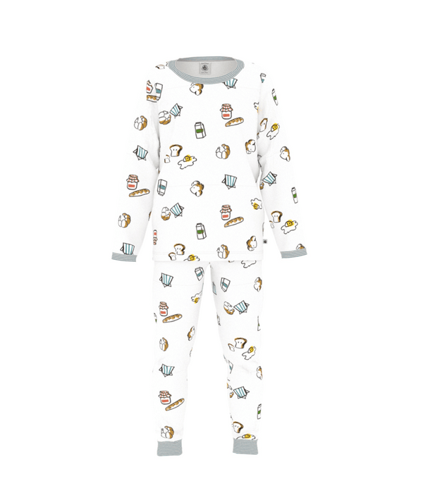 Petit Bateau Pyjama Breakfast Marshmallow/Multico
