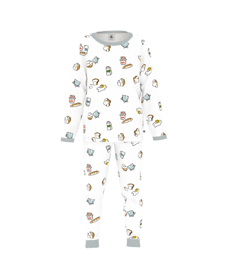 Petit Bateau Pyjama Breakfast Marshmallow/Multico
