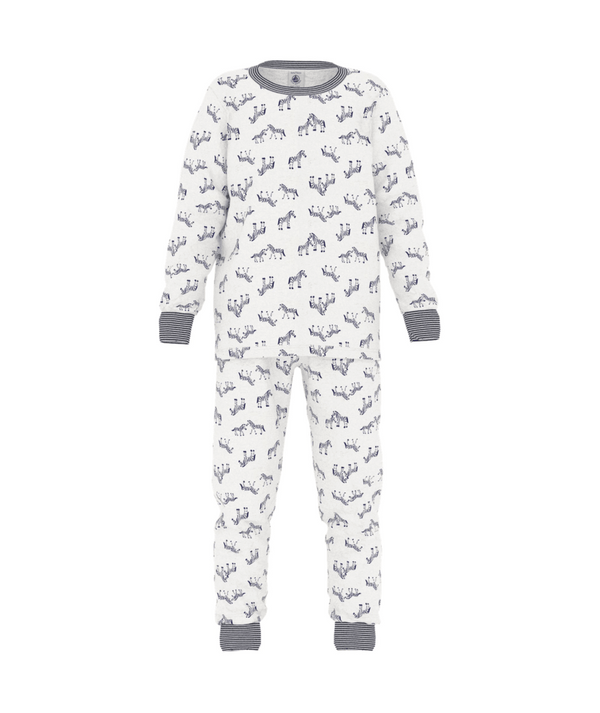 Petit Bateau Pyjama Zebra Milk/Soir