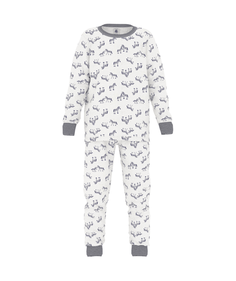 Petit Bateau Pyjama Zebra Milk/Soir