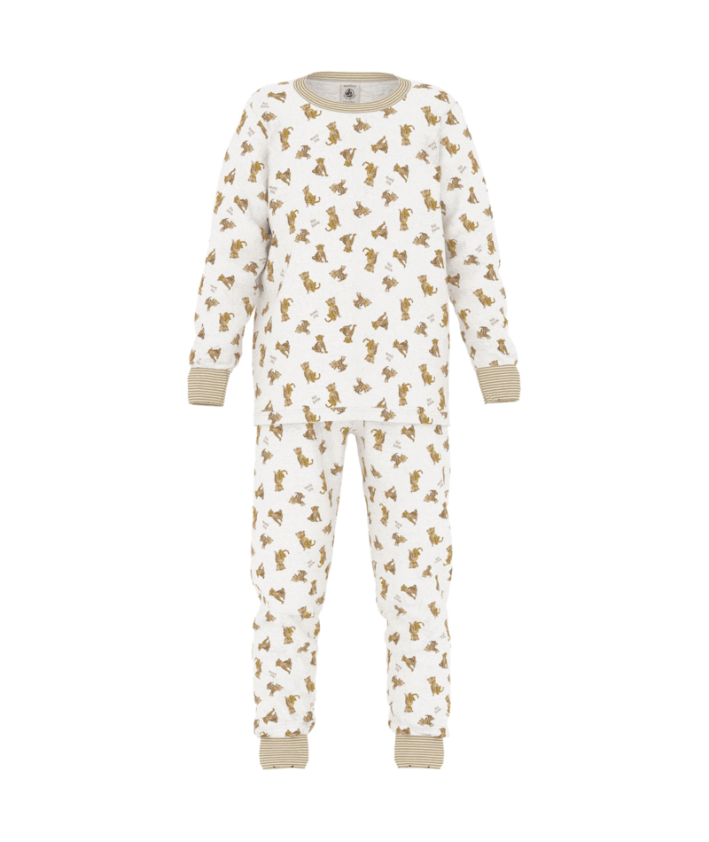 Petit Bateau Pyjama Leopard Milk/Multico