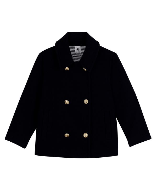 Petit Bateau Geklede Jas Caban Smoking