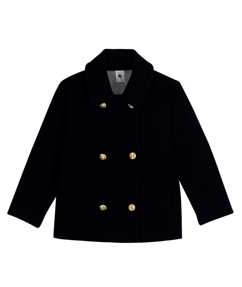 Petit Bateau Geklede Jas Caban Smoking
