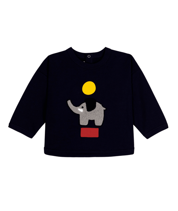 Petit Bateau Sweatshirt Olifant Soir