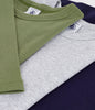 Petit Bateau Set van 3 Hemdjes Met Lange Mouwen Effen