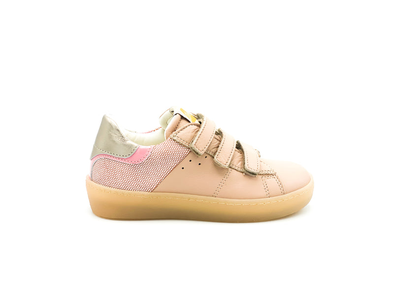 Ocra Lage Roze Basketter Velcro (maat 25-30)