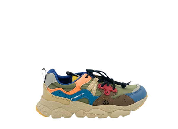 Flower Mountain Blue Olive (maat 30-35)