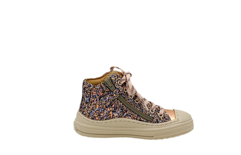 Romagnoli Half Hoge Glitter Sneaker (maat 24-30)