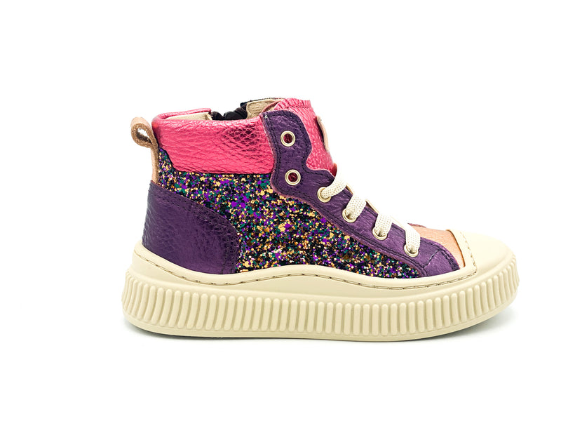 Beberlis Sneaker Multi Glitter (maat 27-32)