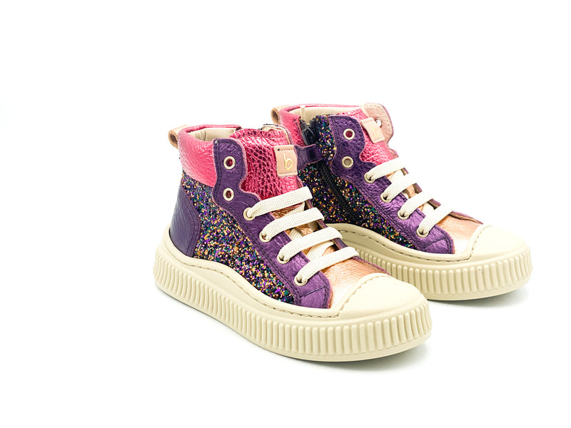 Beberlis Sneaker Multi Glitter (maat 27-32)