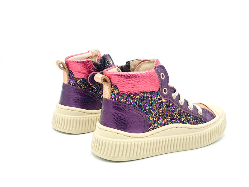 Beberlis Sneaker Multi Glitter (maat 27-32)