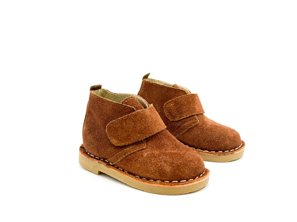 Tricati Eerste Stapper Velcro Cognac (maat 20-22)