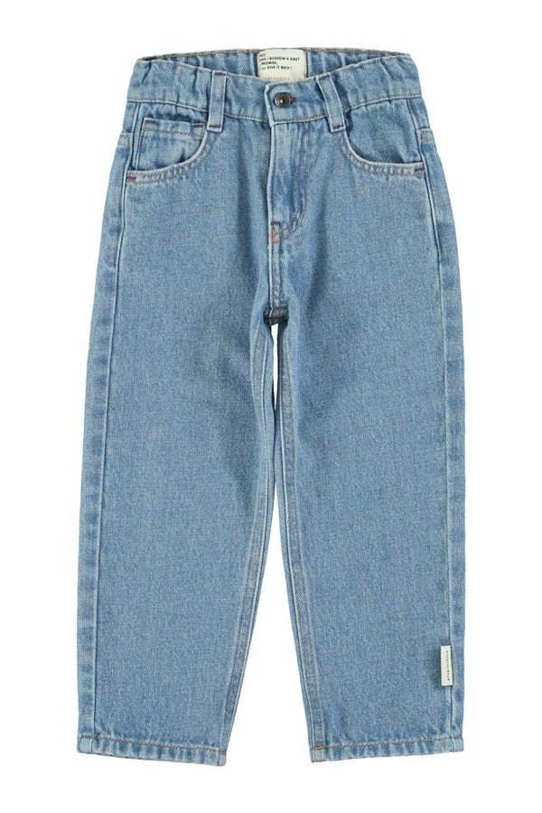 PiuPiuchick Unisex Trousers Washed Navy Denim