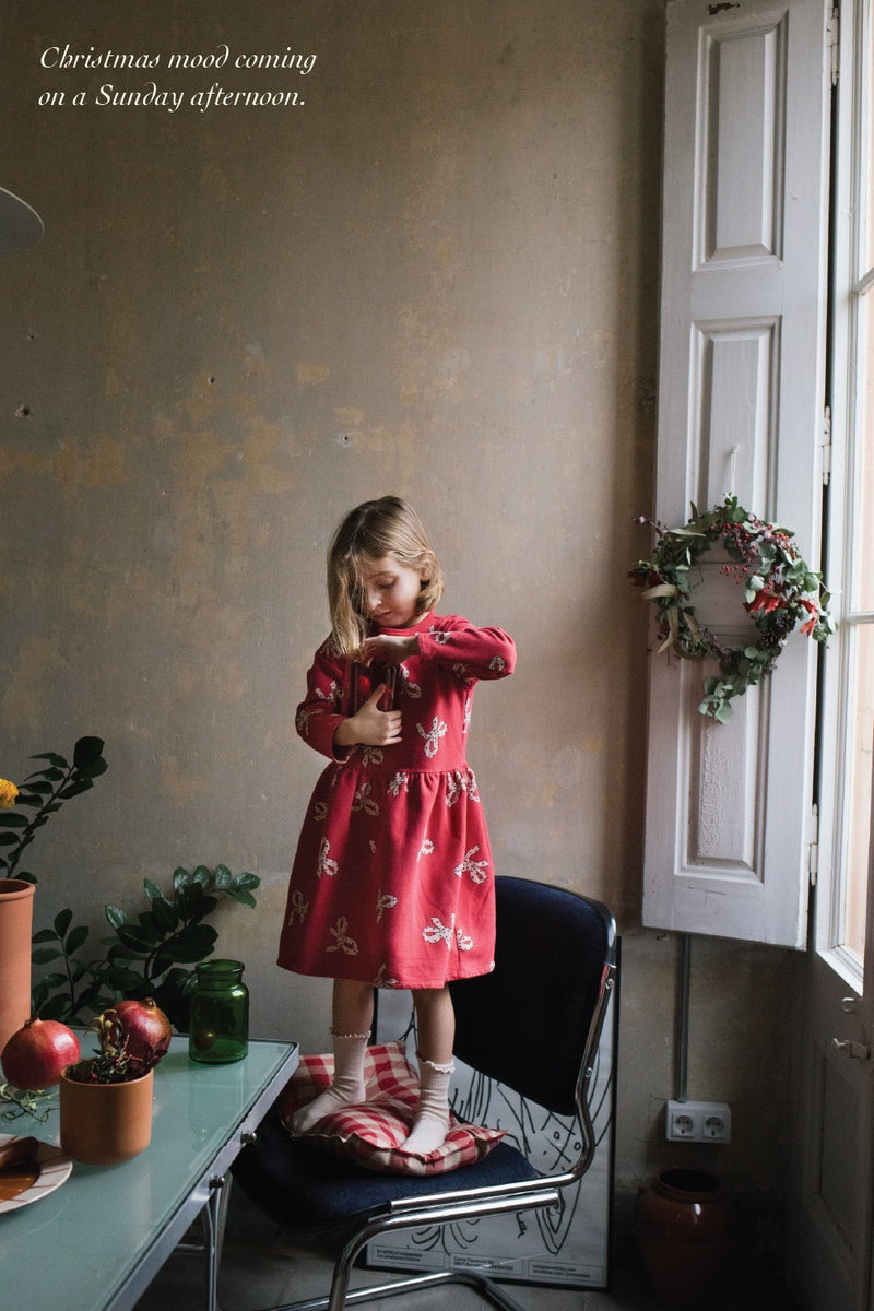 Lötiekids Bows Sweat Dress