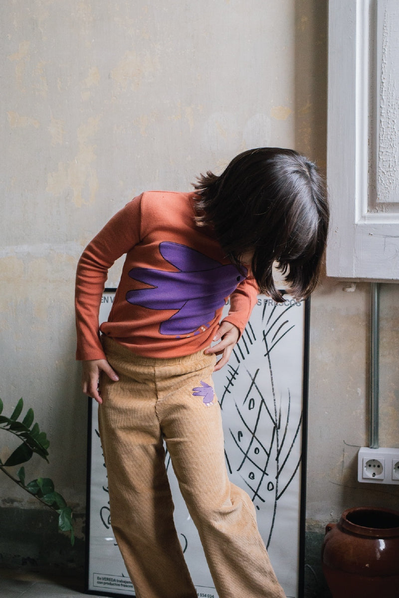 Lötiekids Bird Corduroy Pants