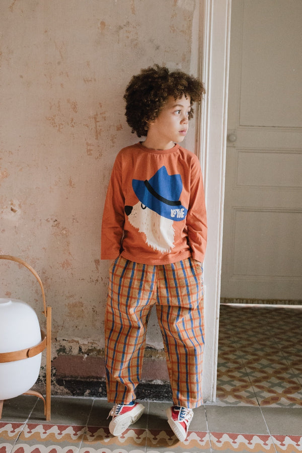 Lötiekids Long Sleeve T-shirt Chill Dog Clay