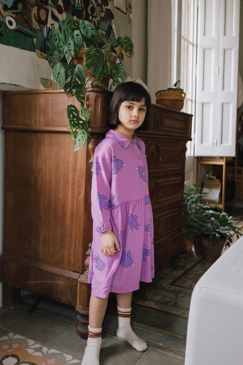 Lötiekids Birds Woven Dress
