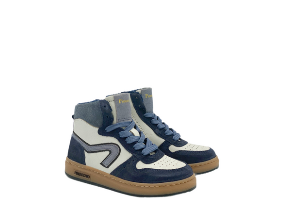 Hip Hoge Basketter Blauw (maat 25-32)