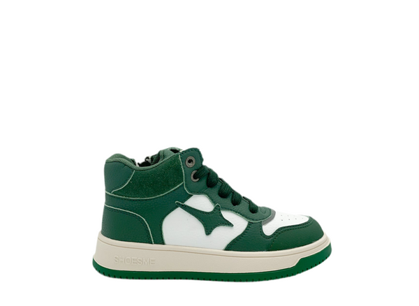 Shoes Me Basketter Green/White (maat 29-35)
