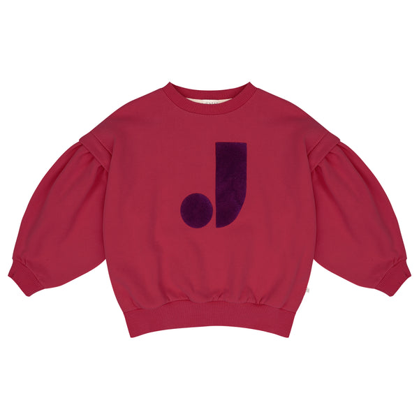 Jenest Balloon Sweater Cherry Bordeaux