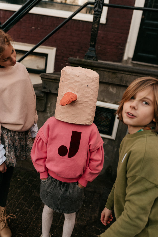 Jenest Balloon Sweater Fresh Pink