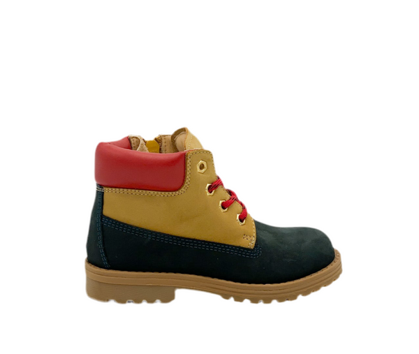 Rondinella Cognac Blue Bottine (maat 24-29)