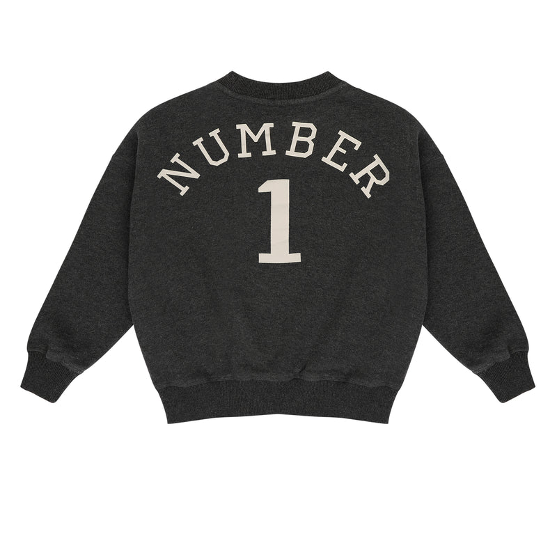 Jenest Bird NR1 Sweater Dark Grey Melange