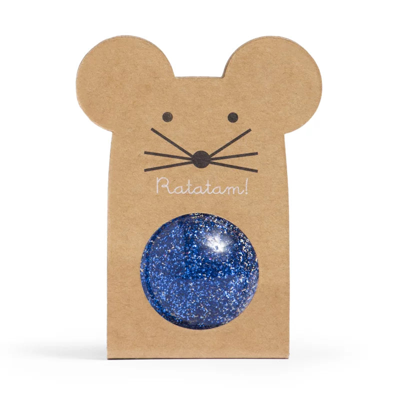 Ratatam Glitter Mouse Bouncy Balls Blue