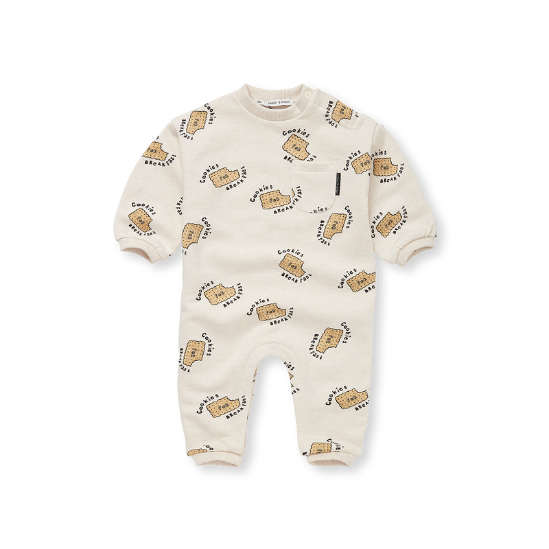 Sproet & Sprout Baby Onesie Cookies Print