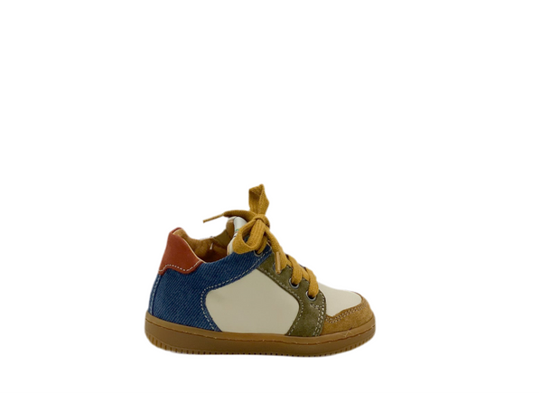Romagnoli Eerste Sneaker Multicolor Latte (maat 19-23)