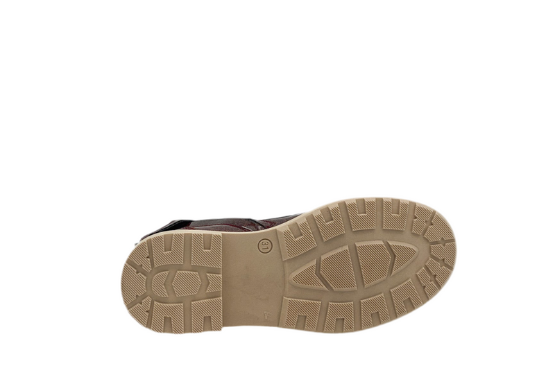 Beberlis Bordeaux Lak Bottine (maat 29-36)