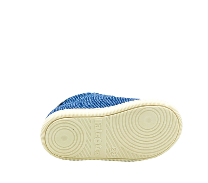 Falcotto Velcro Basketter Blauw (maat 21-26)