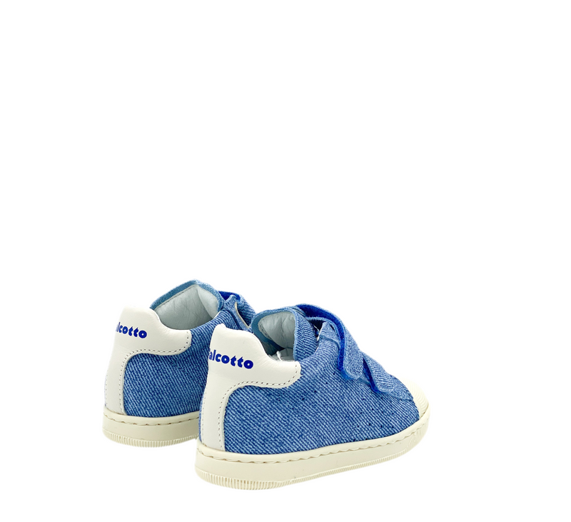 Falcotto Velcro Basketter Blauw (maat 21-26)