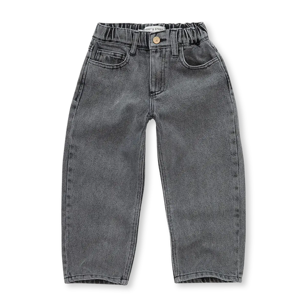 Sproet & Sprout Denim Pants Washed Black