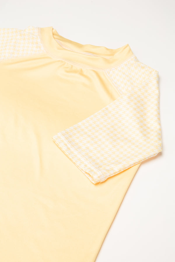 Ducksday Zwemshirt korte mouwen UPF50+ Lemon