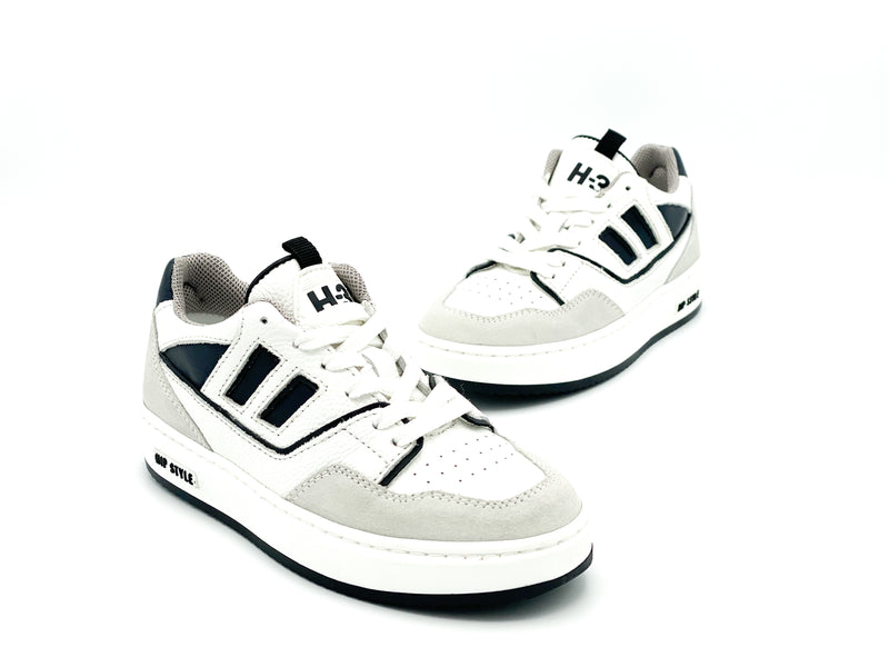 Hip Sneakers Combi Blauw (maat 30-41)