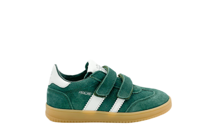 Hip Sneaker Suede Groen (maat 25-30)