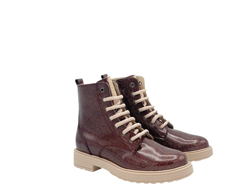 Beberlis Bordeaux Lak Bottine (maat 29-36)