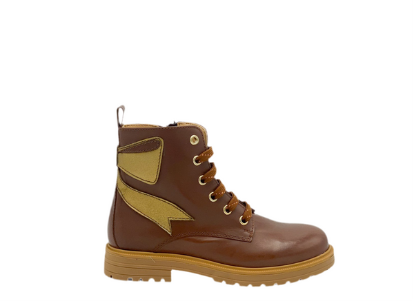 Rondinella Bottine Cognac (maat 28-35)