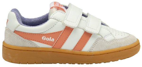 Gola Velcro Sneaker Wit Terracatto (maat 30-38)