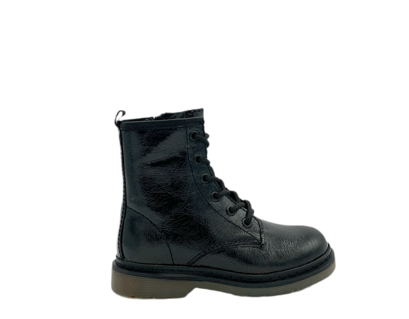 Hip Zwarte Lak Bottine (maat 24-35)
