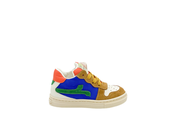 Rondinella Eerste Basketter Wit/Blauw (maat 21-26)
