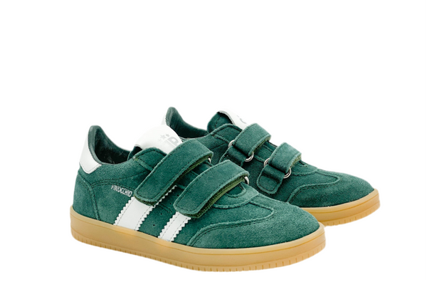 Hip Sneaker Suede Groen (maat 25-30)