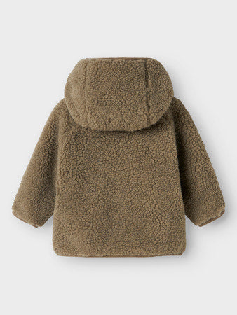 Lil Atelier NBNNALO Sherpa Jacket Overland Trek