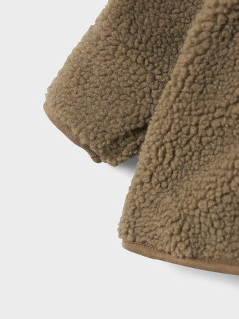 Lil Atelier NBNNALO Sherpa Jacket Overland Trek